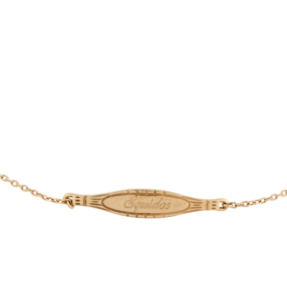 14k engraved Catbird cygnet  bracelet - Picture 2 of 5